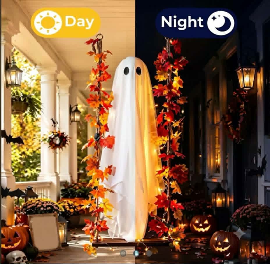Huśtawka na Halloween z Duchem