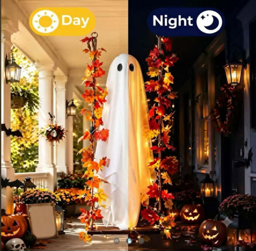 Huśtawka na Halloween z Duchem